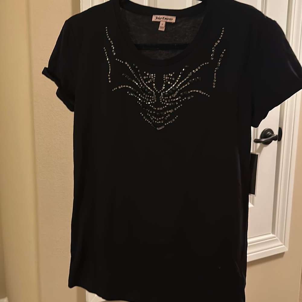 NWT Juicy Couture embellished tee
